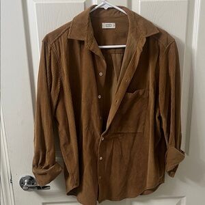 AYR Tan Corduroy Shirt